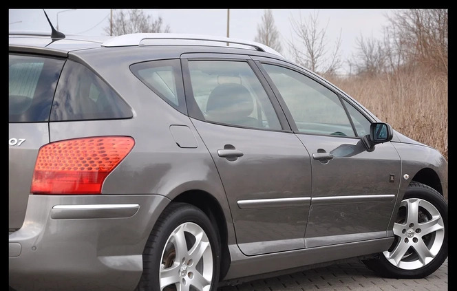Peugeot 407 cena 18900 przebieg: 155600, rok produkcji 2009 z Siedlce małe 497